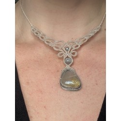 Divine lumière - Collier quartz rutile