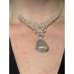 Divine lumière - Collier quartz rutile